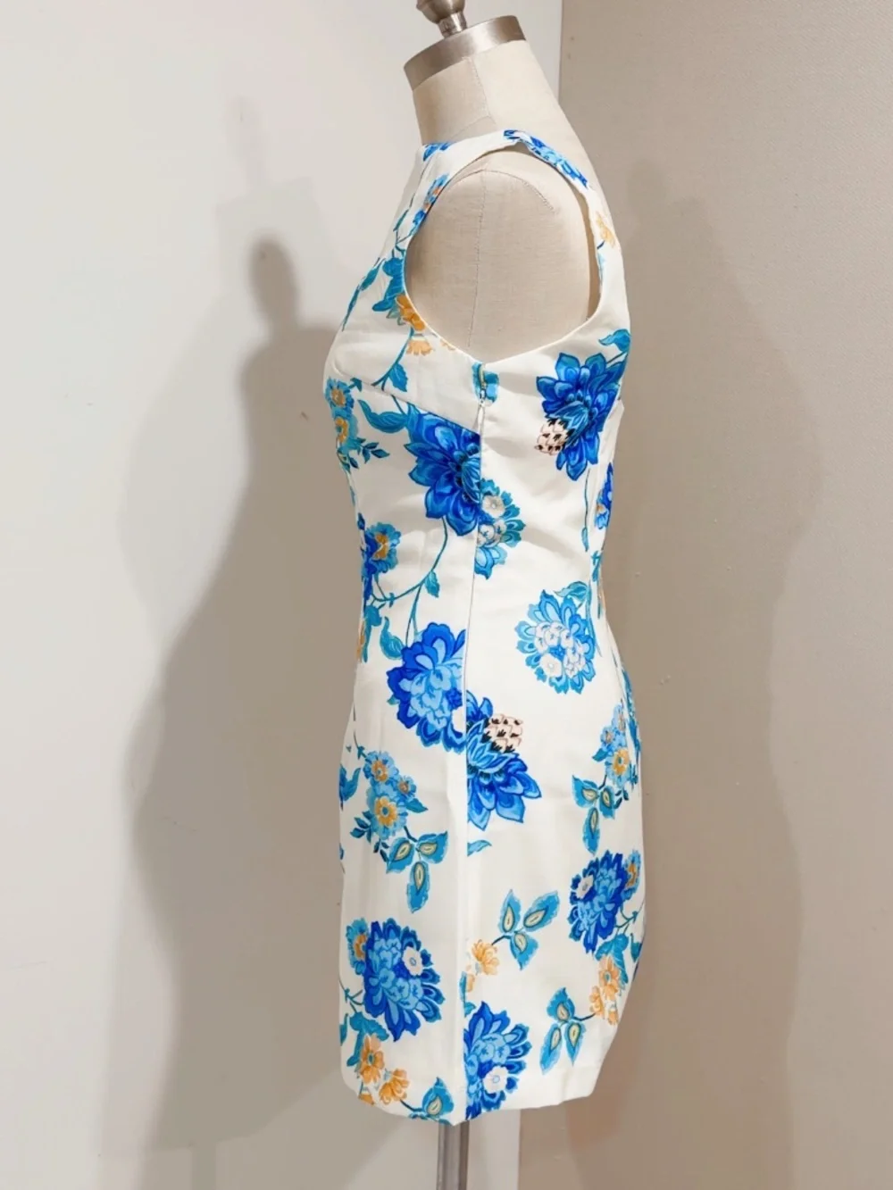 Commense Women's Floral Backless A-Line Mini Dress Size S - Picture 6 of 11